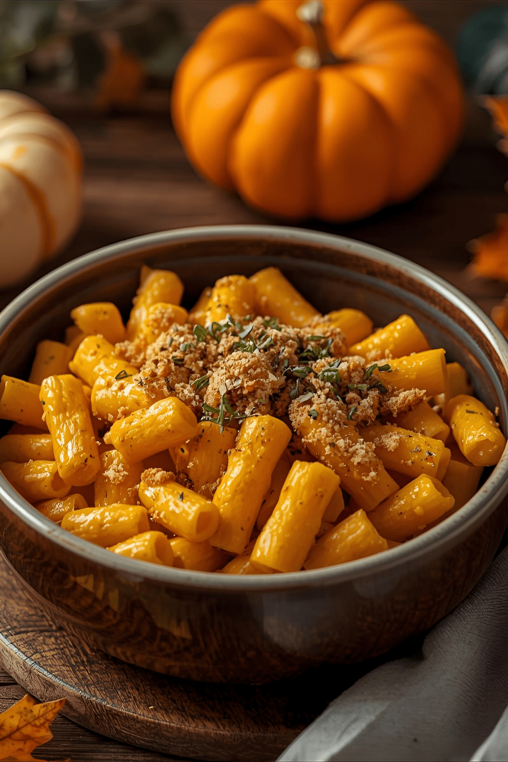 Veganes Kürbis Mac ’n’ Cheese – das perfekte herbstliche Comfort&nbsp;Food