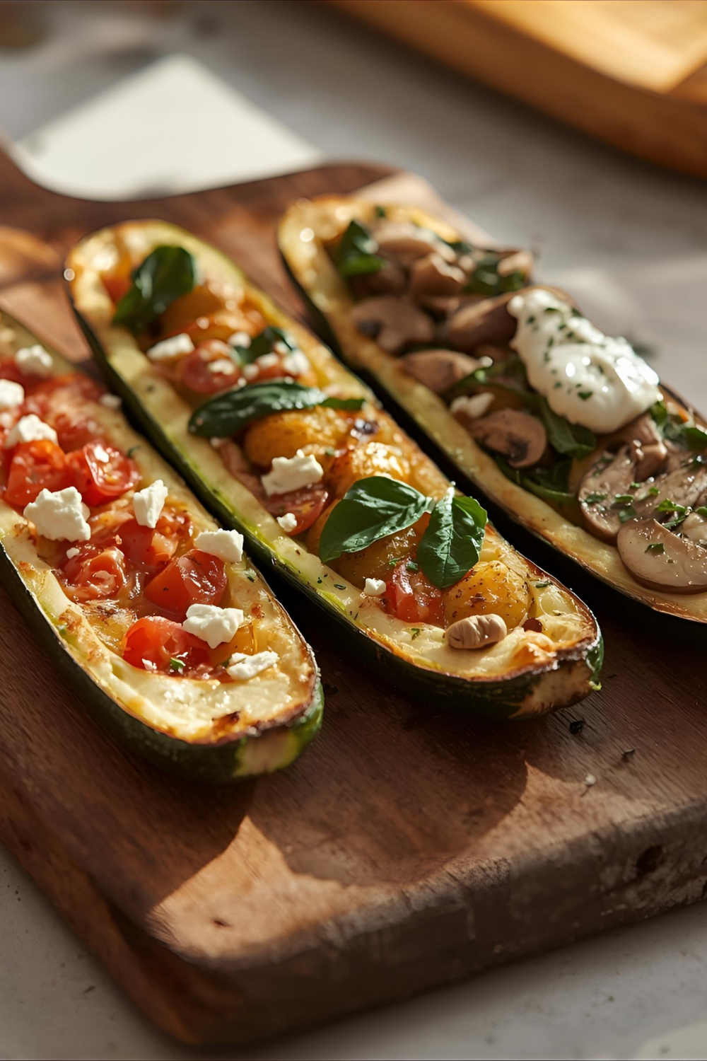 Zucchini-Schiffchen – leicht, lecker & unglaublich&nbsp;vielseitig