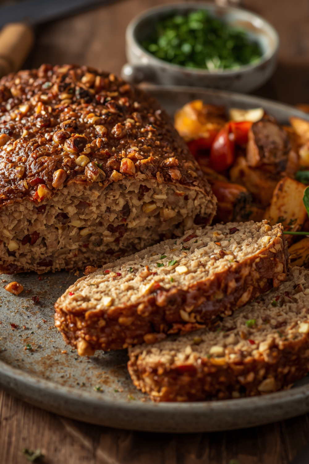 Veganer Nussbraten – herzhaft, sättigend und perfekt für besondere Anlässe